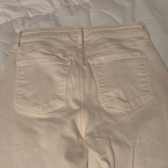 KUT from the Kloth Meg Wide-Leg Cream Jeans - Picture 4 of 5